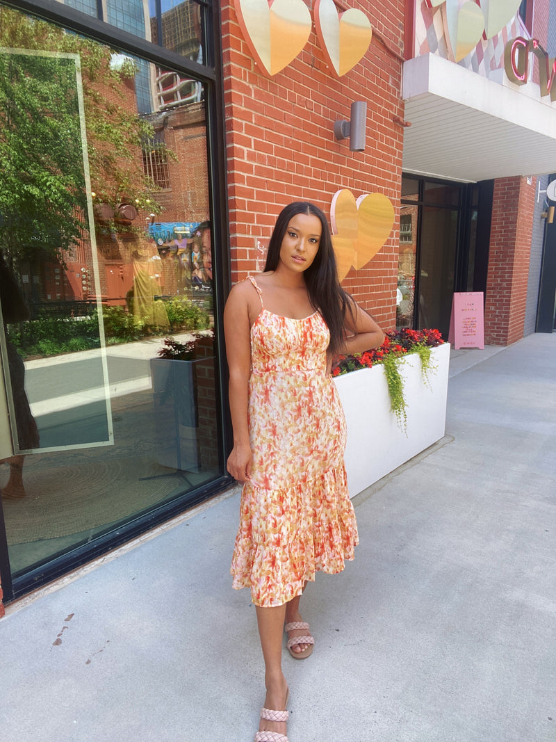 Love Affair Midi Dress