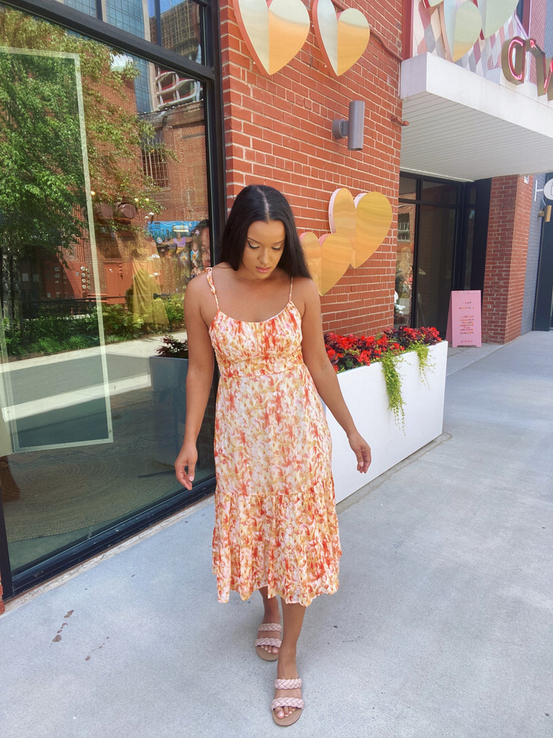 Love Affair Midi Dress