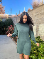 Spruce Up Sweater Dress