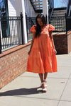 Sun Kissed Papaya Dress